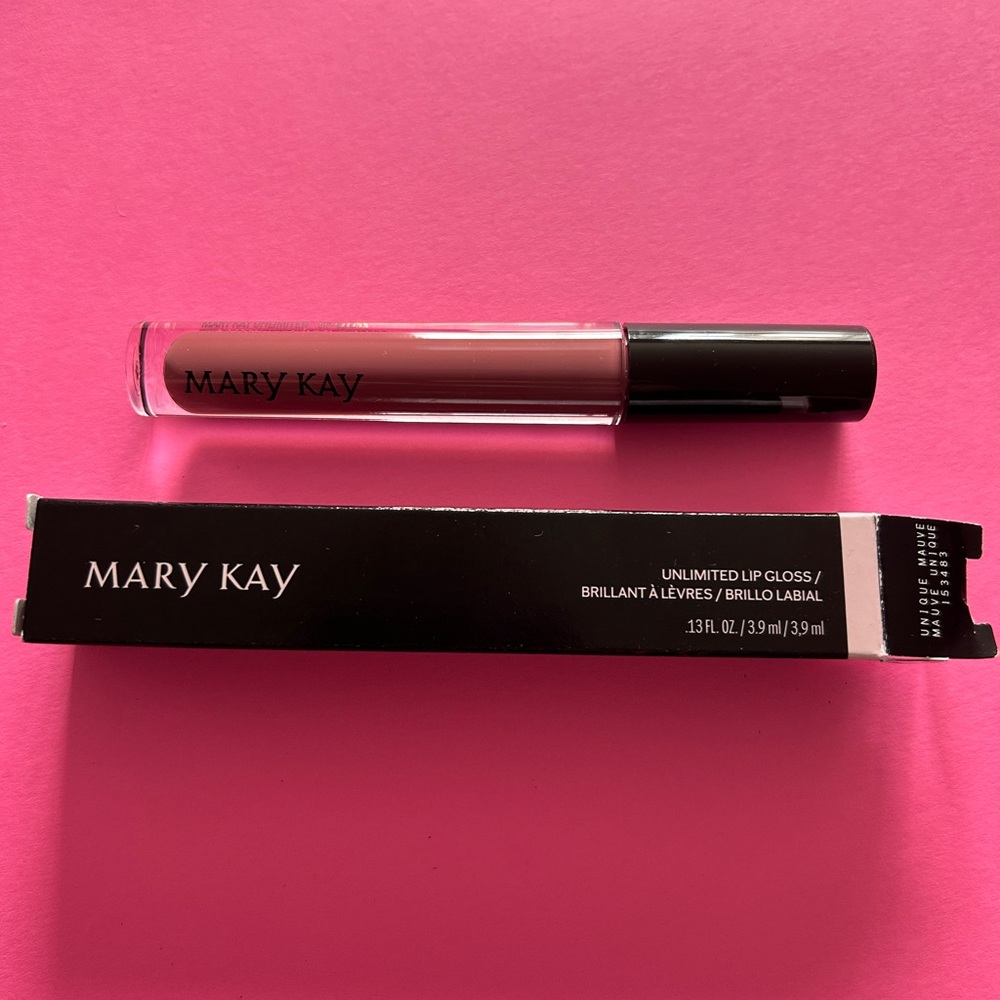 New Mary Kay Unlimited Lip Gloss — Unique Mauve